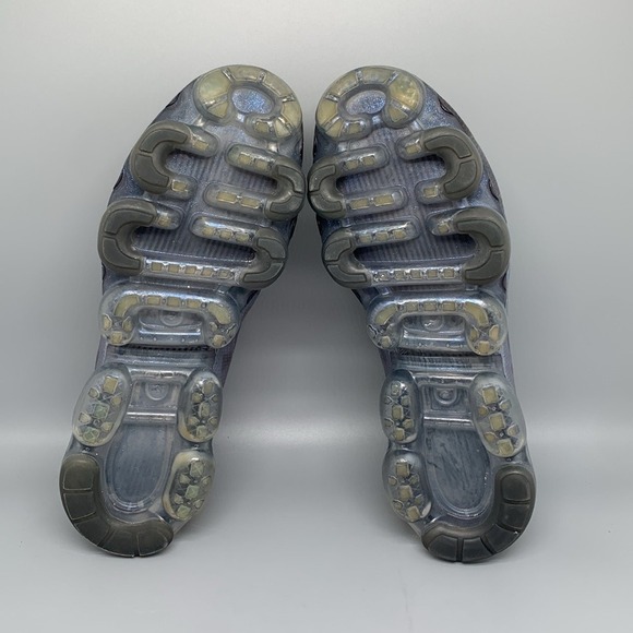 Nike Air VaporMax 2019 Black Grey Blue Running Shoes AR6631-001 Men\'s Sz 11.5 main image 8